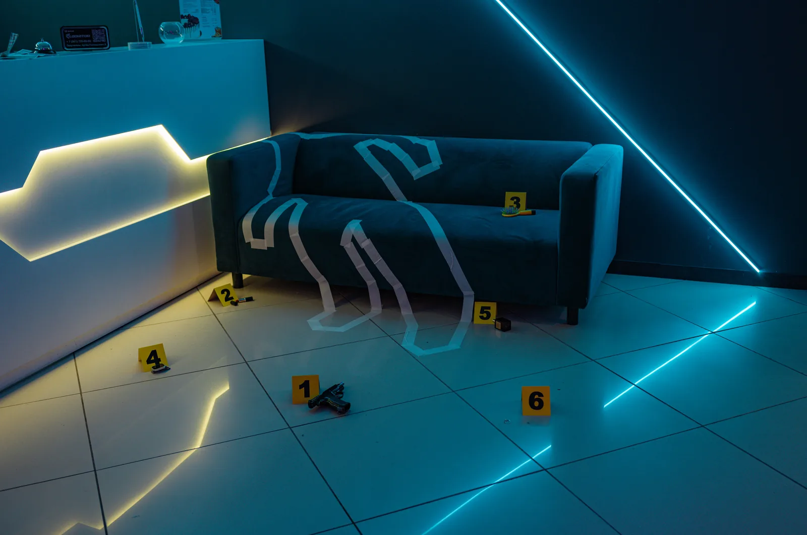 Настольная игра «Мафия» в лазертаг-клубе «Гладиатор»